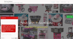 Desktop Screenshot of pamuksekeri.info